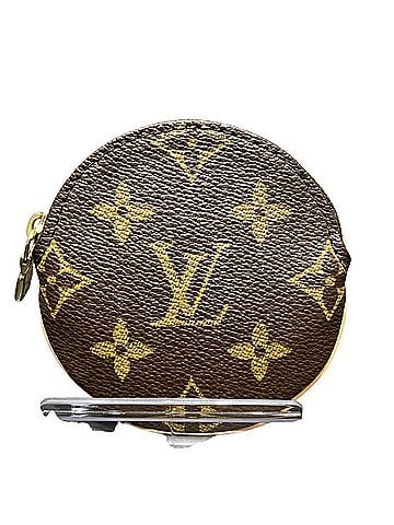 Louis Vuitton Louis Vuitton Portemonnaie Rond Wallet/Coin Case, Monogram Canvas, M61926 (view 2)