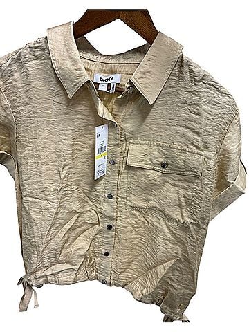 DKNY Short Sleeve Button-Down Shirt (view 1)