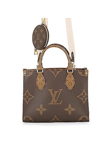 Louis Vuitton Louis Vuitton Monogram Reverse Giant OnTheGo PM Handbag M46373, 2-way Shoulder Bag, for Women, LOUIS VUITTON (view 1)