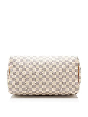 Louis Vuitton Louis Vuitton Damier Azur Speedy 35 Satchel (view 2)