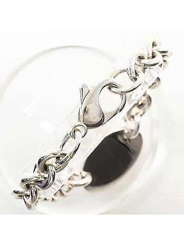 Tiffany & Co. Tiffany &amp; Co. Return to Oval Silver Bracelet, Total Weight 27.2g, 17cm, Like New Condition. (view 2)