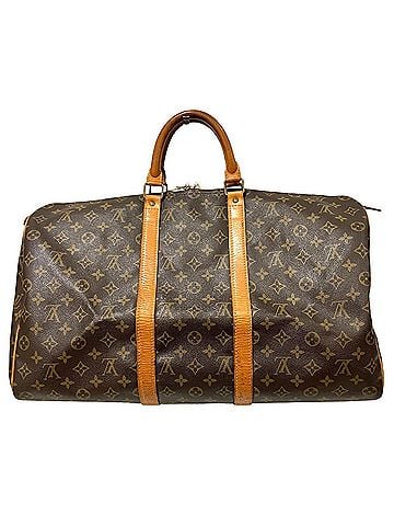 Louis Vuitton Louis Vuitton Keepall 50 Boston Bag, Monogram Canvas, M41426 (view 2)
