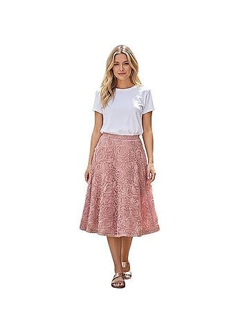 HD in Paris Rosette Casual Skirt (view 1)