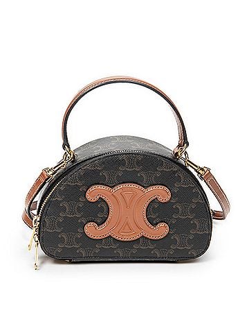 Céline Triomphe Half Moon Case Shoulder Bag (view 1)