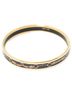 Hermes Leather Goods Black Enamel Bangle PM One size - photo 3