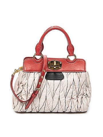 Miu Miu Turn Lock Top Handle (view 1)
