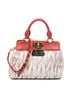 Miu Miu Pink Turn Lock Top Handle One size - photo 1
