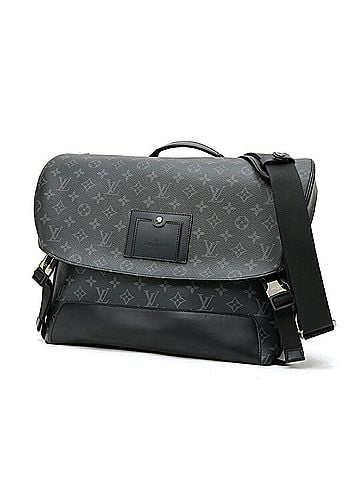 Louis Vuitton Louis Vuitton Voyage MM Bag M40510 Monogram Eclipse Black (view 1)
