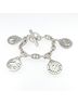 Hermès 100% Other Silver Toned Hermes Hermès Hallmark Bracelet One size - photo 3