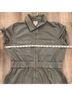 J.Crew Green Gray Jumpsuit Size 14 - photo 5