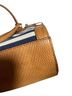 Aldo 100% Synthetic Stripes Blue White Orange Red Brown Tote One size - photo 11