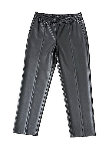 Ann Taylor Factory Faux Leather Pants (view 1)