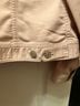 Talbots Pink Denim Jacket Size L - photo 6