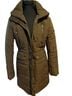 Lucky Brand 100% Polyester Solid Green Coat Size S - photo 1