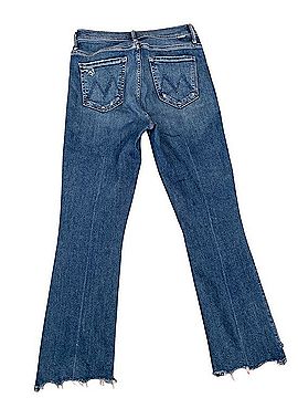Mother The Insider Crop Step Chew Jeans (view 2)