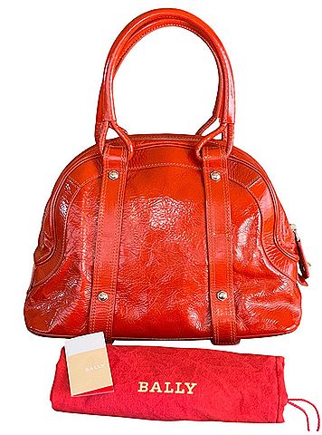 Bally Bally Dome Satchel Leather Satchel (view 2)