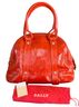 Bally 100% Patent Leather Solid Red Leather Satchel One size - photo 2