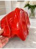 Bally 100% Patent Leather Solid Red Leather Satchel One size - photo 10
