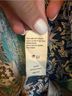 Johnny Was 100% Silk Floral Blue Blouse Size 2X - photo 7