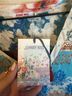 Johnny Was 100% Silk Floral Blue Blouse Size 2X - photo 9