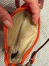 Coach Camo Orange Gold Coin Purse One size - photo 4