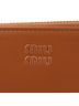 Miu Miu 100% Leather Brown Leather Card Holder One size - photo 7