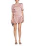 Sandro Floral Pink Ivory Cocktail Dress Size 2 - photo 1
