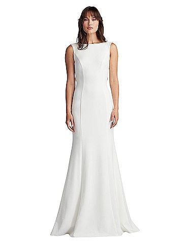 Tadashi Shoji BOS24104L-IVORY Cocktail Dress (view 1)