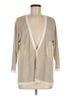 Wrap 100% Linen Tan Wrap Cardigan Size M - photo 1