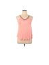Papaya Pink Orange Sleeveless Top Size L - photo 1