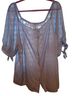 Lauren Conrad Blue 3/4 Sleeve Blouse Size 2X - photo 1