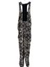 FELICITY & COCO 100% Polyester 100% Polyester Floral Black White Jumpsuit Size S - photo 2