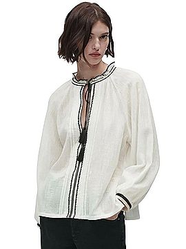 Zara Long Sleeve Blouse (view 1)