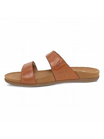 Dansko Women's Justine Sandals in Luggage Calf (view 2)