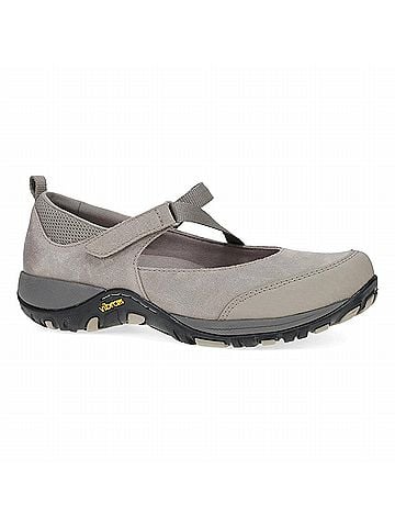 Dansko Women's Primrose Shoes in Taupe Burnished Suede (view 1)