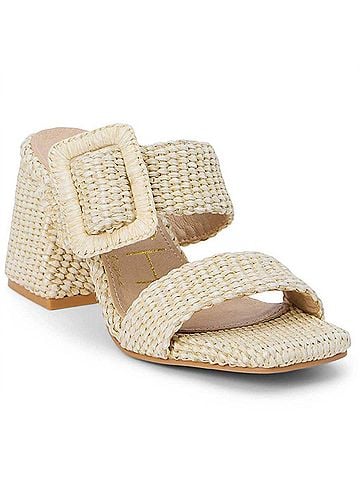 Matisse Women's Lucy Raffia Sandal in Beige (view 2)