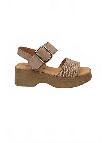 Gabor Women's Laht Platform Sandals in Raffia (view 1)