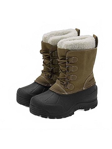 Northside Boy's Back Country Faux Snow Boot in Tan (view 2)