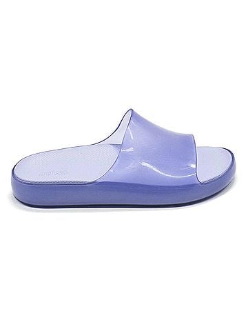Melissa Women's Cloud Comfort Slides in Blue (view 1)