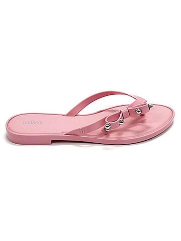 Melissa Women's Flip Flop Slim Ii Fashion Sandals in Pink (view 1)