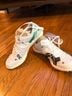 On White Teal Black Sneakers Size 6 1/2 - photo 5