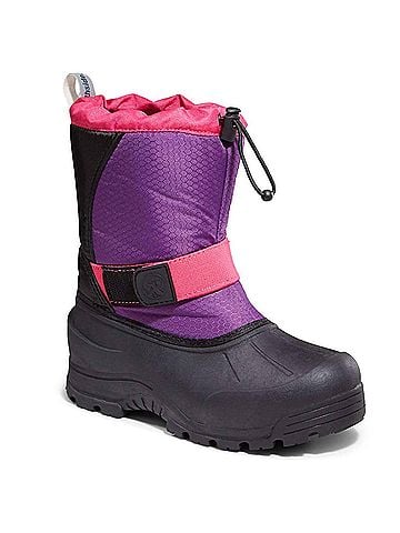 Northside Girl's Zephyr Waterproof Cold Weather Boot in Purple (view 1)