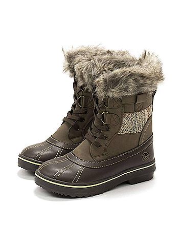 Northside Women's Brookelle Winter Boots in Dark Brown (view 2)