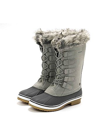 Northside Women's Kathmandu Snow Boot in Light Gray (view 2)