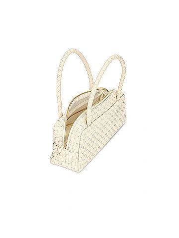 Cleobella Women's Calais Baguette Bag in Ivory (view 2)