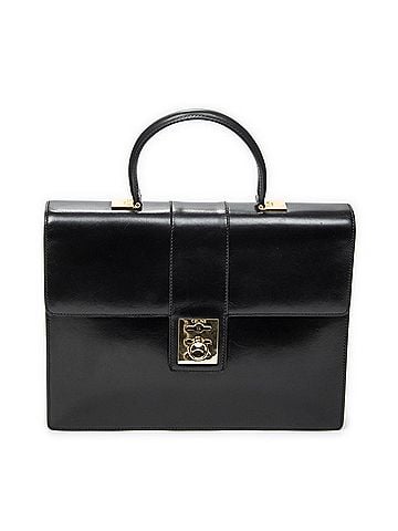 Céline Vintage Top Handle Flap Business Bag (view 1)