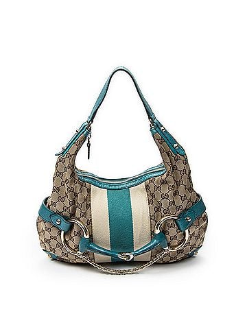 Gucci Large Web Horsebit Hobo (view 1)