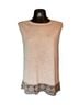 Dantelle Solid Ivory Tan Tank Top Size S - photo 1