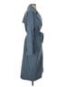MNG Blue Trenchcoat Size S - photo 3