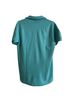 Lacoste 100% Cotton Solid Blue Short Sleeve Button-Down Shirt Size M - photo 2